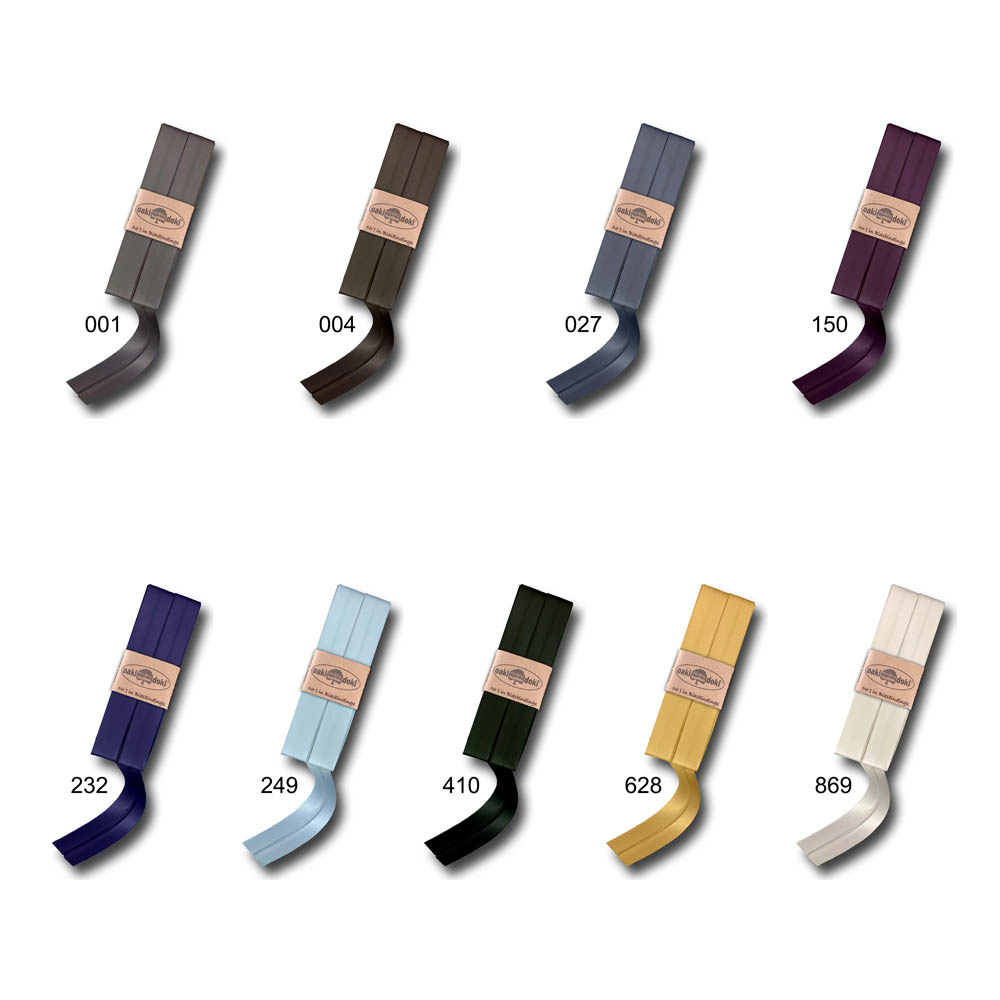 Dox Biaisband satijn 20mm - 5x2m