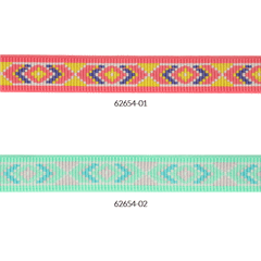 Gummiband Inka design 25mm - 10m