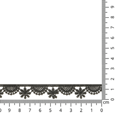 Spitzenband Bogen-Blume 15mm - 13,7m