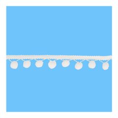 Pompom trim medium 40mm - 25m - 009