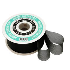 Gordijnband - hoofdenband 78mm - 46m