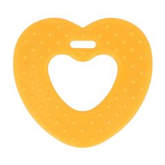 Opry Teething ring heart with grips 65mm - 5pcs