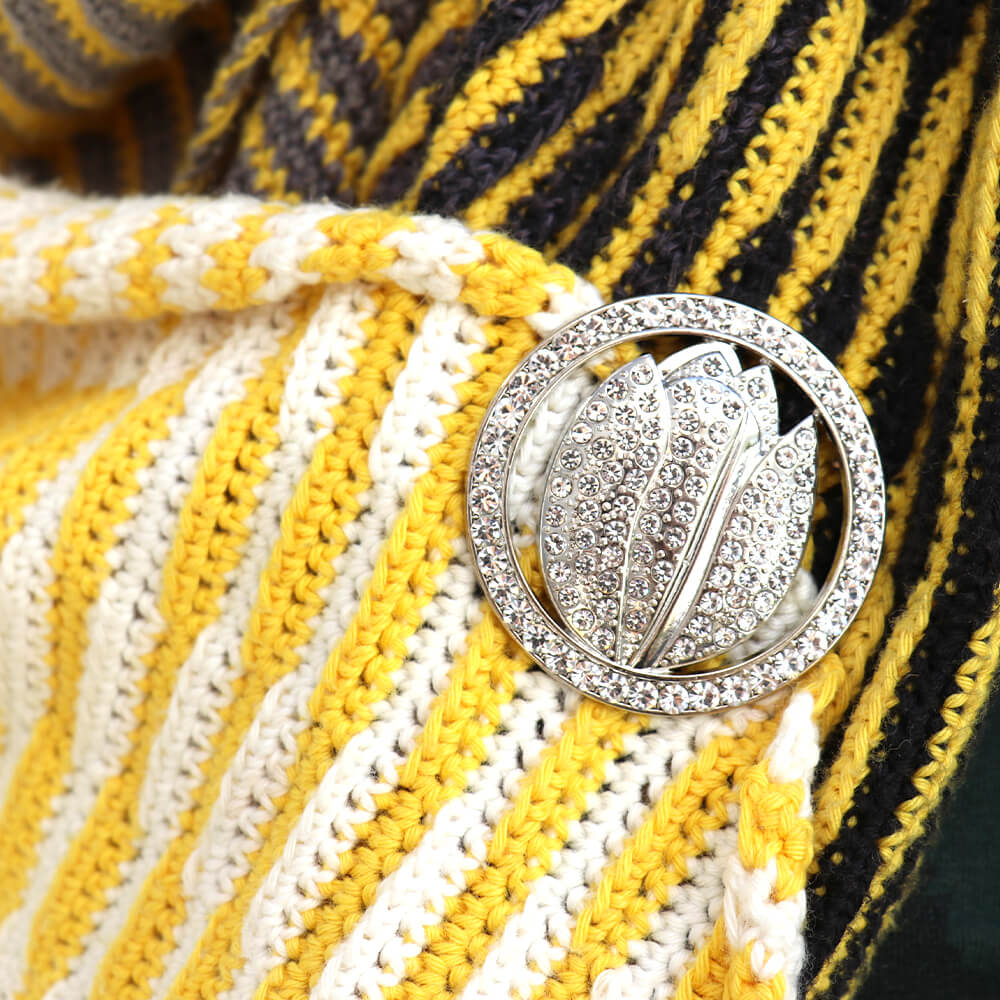 Magnetische broche tulp 45mm - 3st