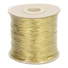 Kordel Metallic gold 1mm - 200m