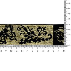 Gummiband Schmetterling Lurex 40mm - 10m