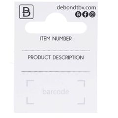 Produktinfokarten 45x60mm - 100Stk