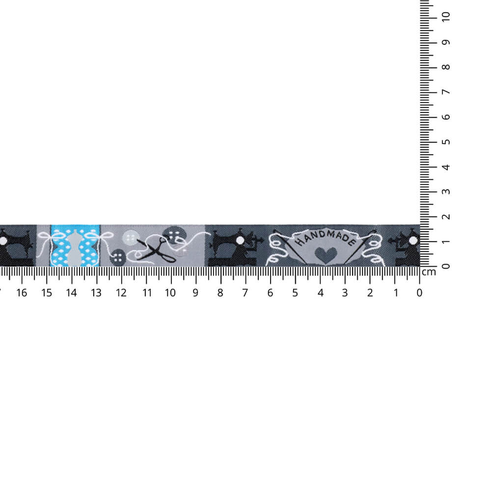 Gewebtes Band Handmade 17mm - 25m