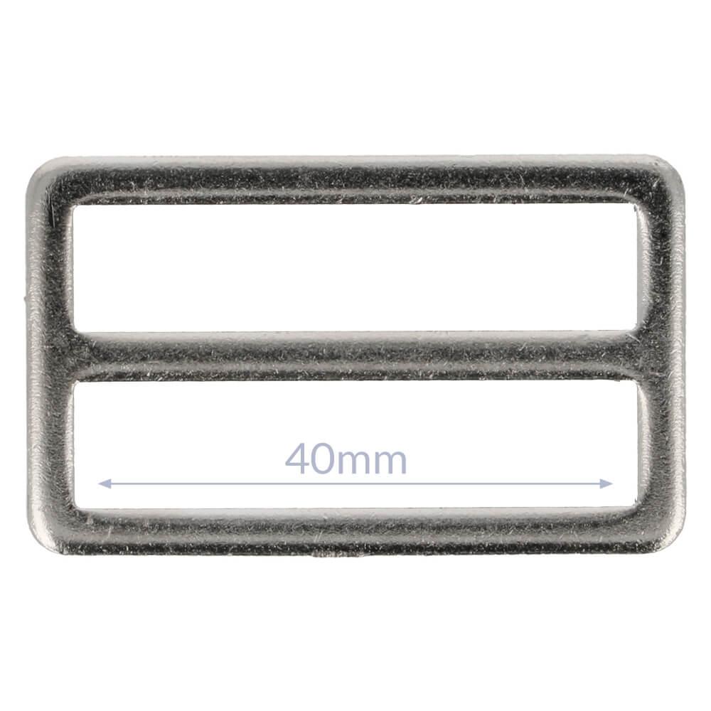 Schnalle Metall 40mm - 10Stk