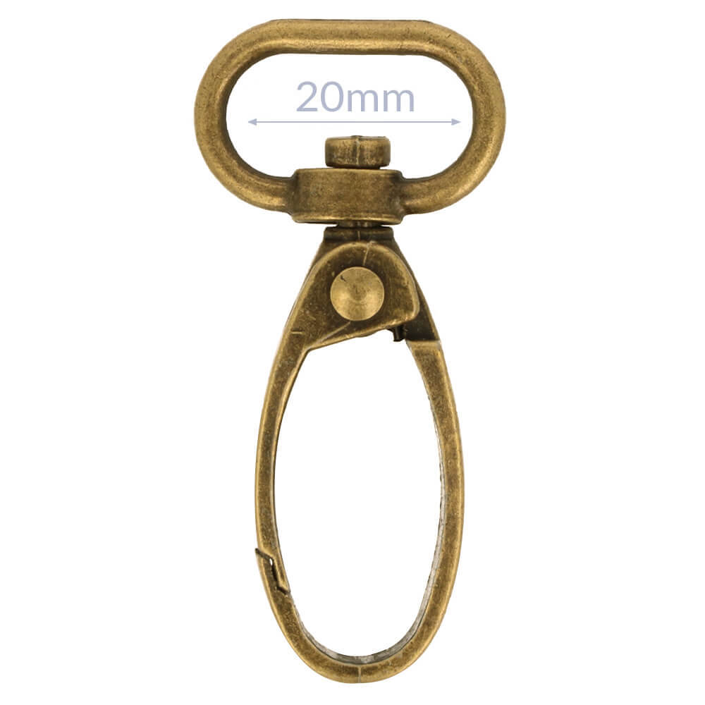 Karabinerhaken 20mm - 10Stk - AKU