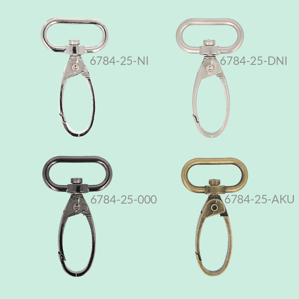 Karabinerhaken 25mm - 10Stk