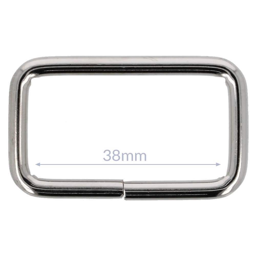 Vierkantring Metall 38mm - 10Stk