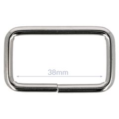 Vierkantring Metall 38mm - 10Stk