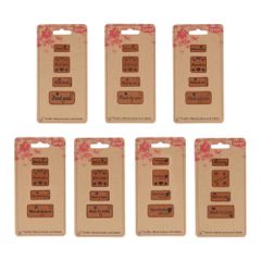 Opry Kunstleder Label Sortiment - 35x4Stk