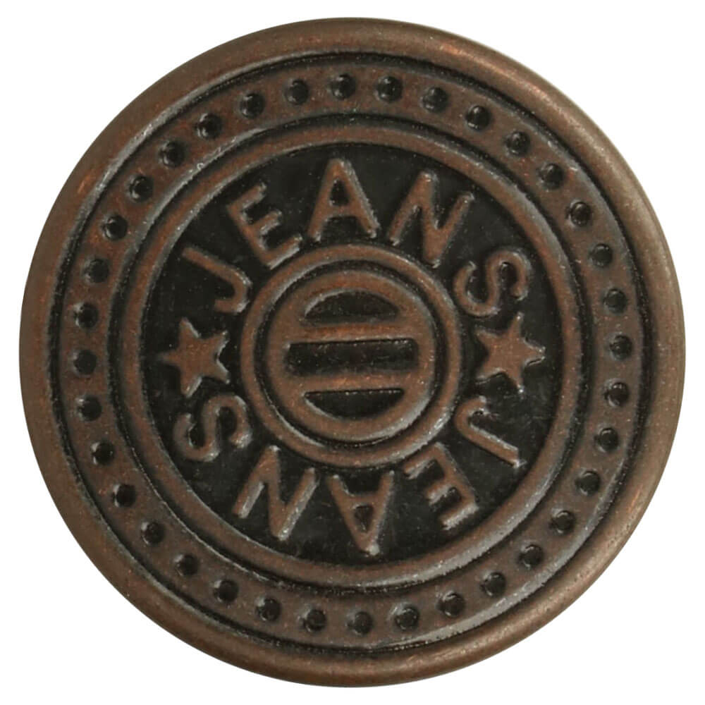 Jeansknopen 17mm  -  100st