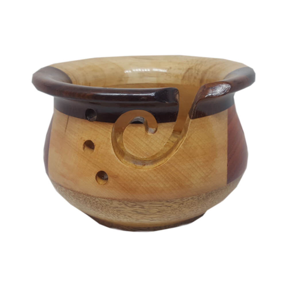 Scheepjes Yarn bowl multi hout 14,5x10cm - 1st