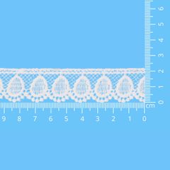Spitzenband glänzend 22mm - 13,7m