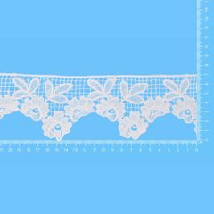 Spitzenband glänzend 70mm - 13,7m