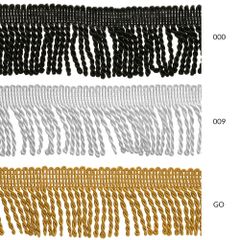 Fransenborte gedreht 70mm - 25m