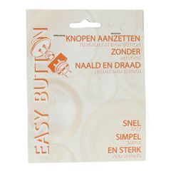 Easy button zwart - 10st
