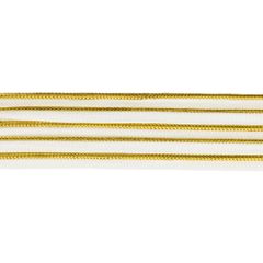 Paspelband gold 2mm - 25m