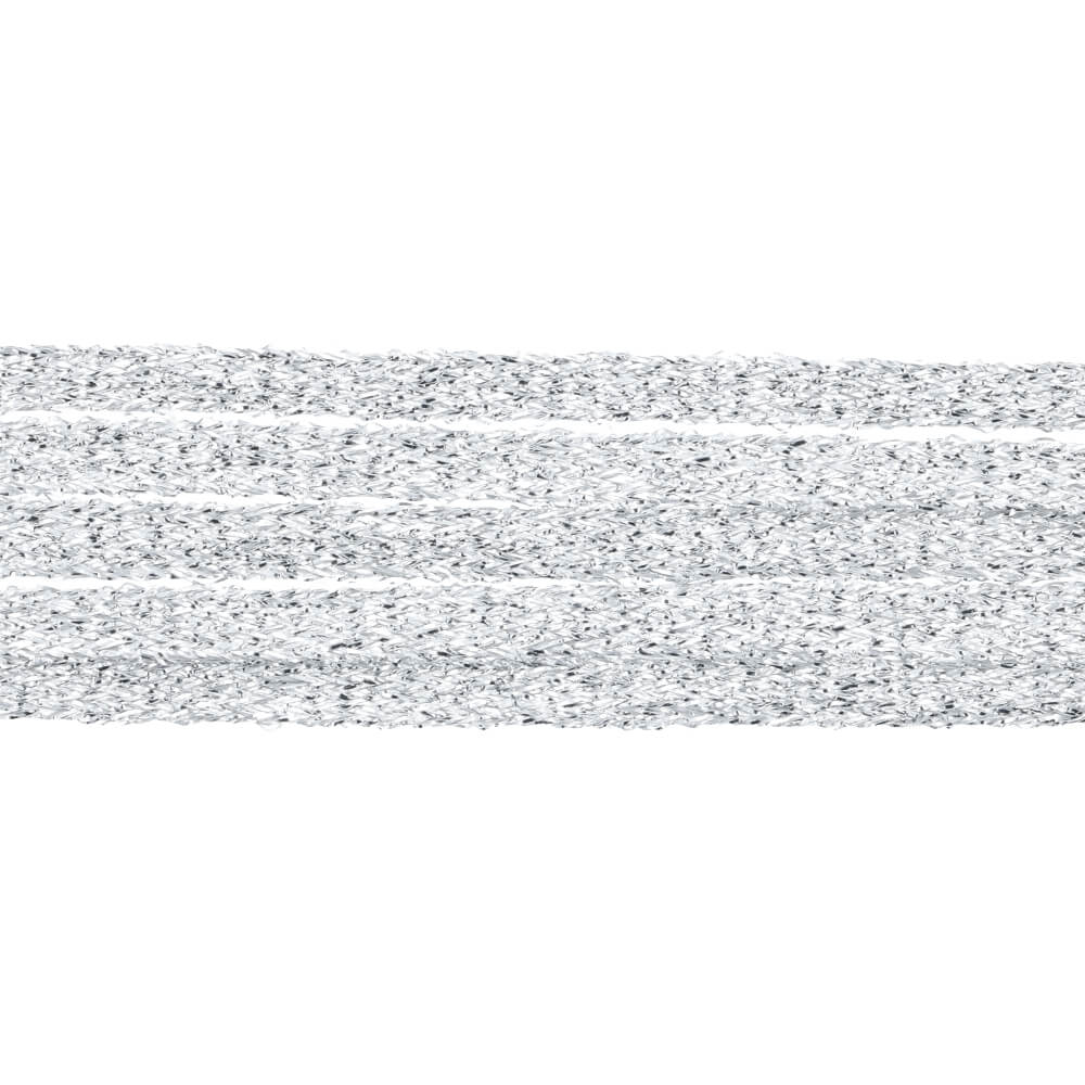 Silver ribbon 4mm - 25m
