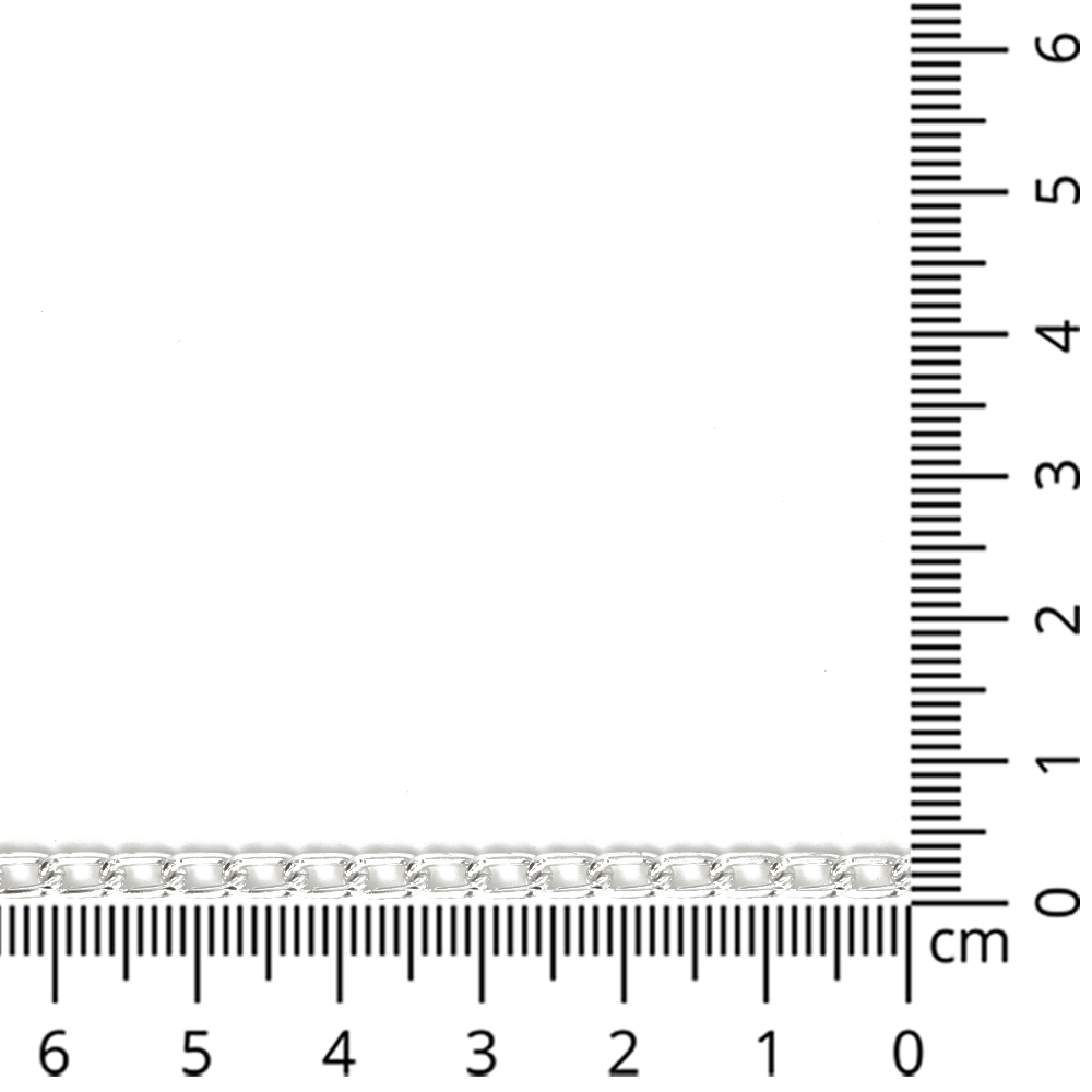 Sieradenketting zilver - 20m