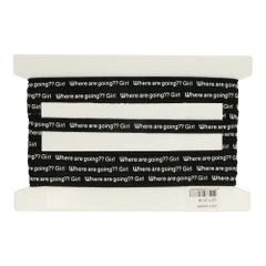 Ribbon with letter (printed) 25 m