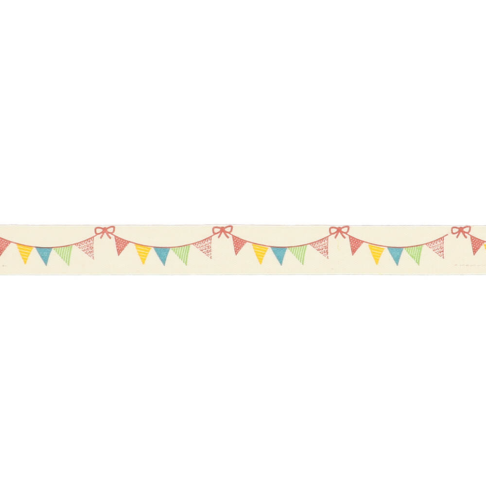 Ribbon birthday garlands 15 mm 25 m