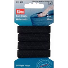 Prym Standard-Elastic 12mm schwarz - 5x2m