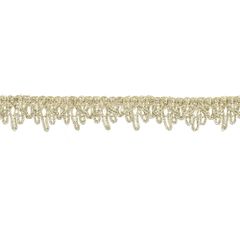 Ribbon with loops light gold - 21m