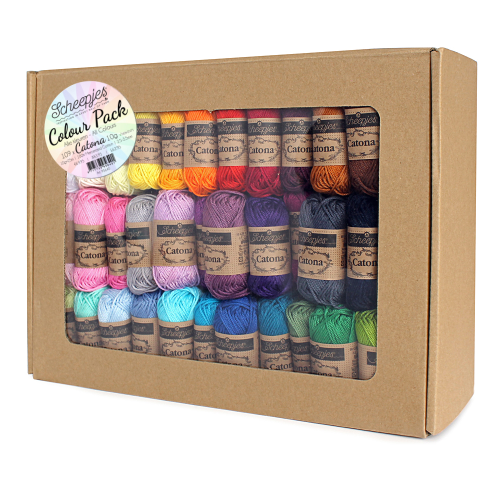 Scheepjes Catona colour pack 109x10g - 1st