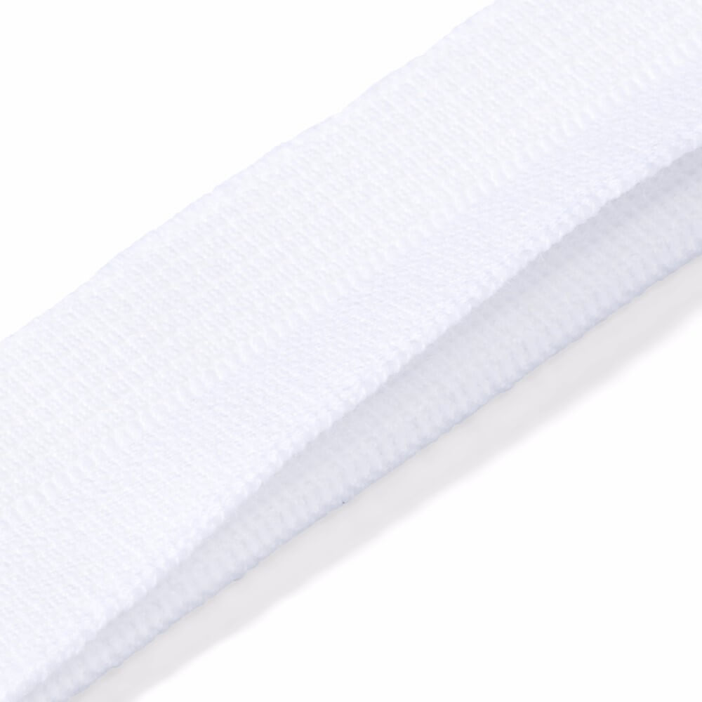 Prym Elastiek band dubbele boord 25mm wit - 5x1m