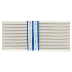 Kräusel-Elastik formfest 20-60mm weiß - 20x2.5m