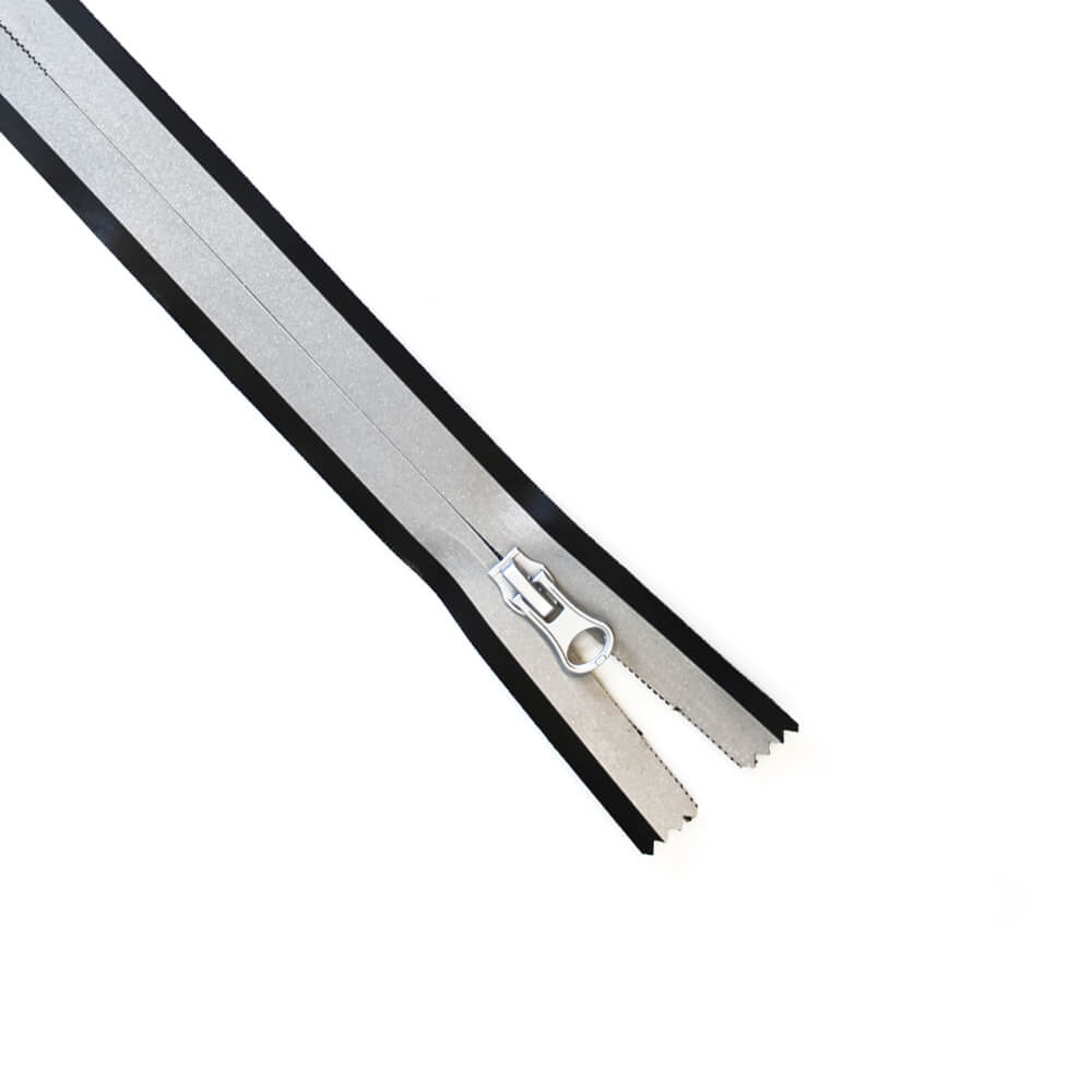 Rits waterdicht reflecterend deelbaar 60-90cm - 5st