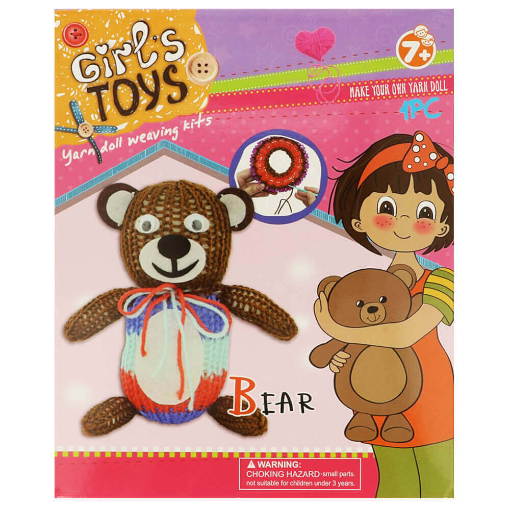 Breiringpakket amigurumi voor kinderen beer - 1st