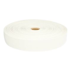 Gummiband formfest 12-40mm weiß - 25m