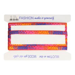 Geweven band regenboog - 15mm - 25m