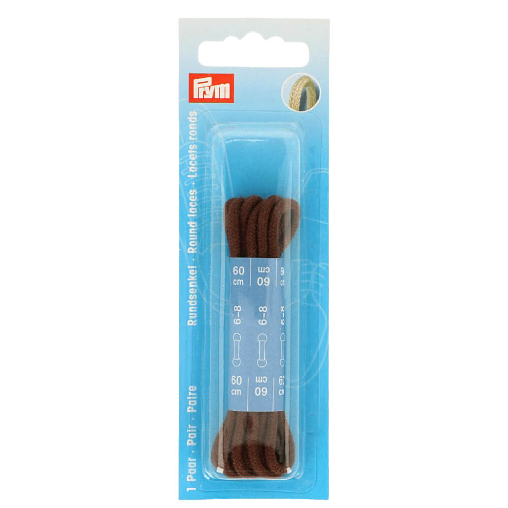Prym Round laces 0.3x60cm - 5x2pcs
