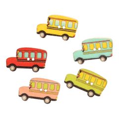 Button bus assorted size 48 - 30mm - 50pcs
