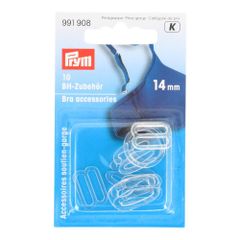 Prym BH-accessoires kunststof 14mm transparant - 5x10st