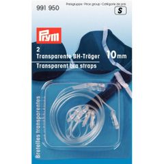 Prym BH-schouderband 10mm transparant - 5x2st