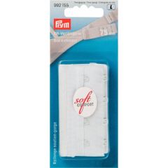 Prym BH-verlengstuk 3x4 haken 75mm wit - 5st