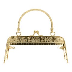 Taschenverschluss Metall 18,5cm - 3Stk