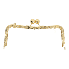 Taschenverschluss Metall 22,5cm - 3Stk