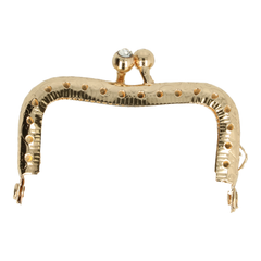 Portomonnee sluiting 6cm - Goud/Zilver/OudZilver - 5st.