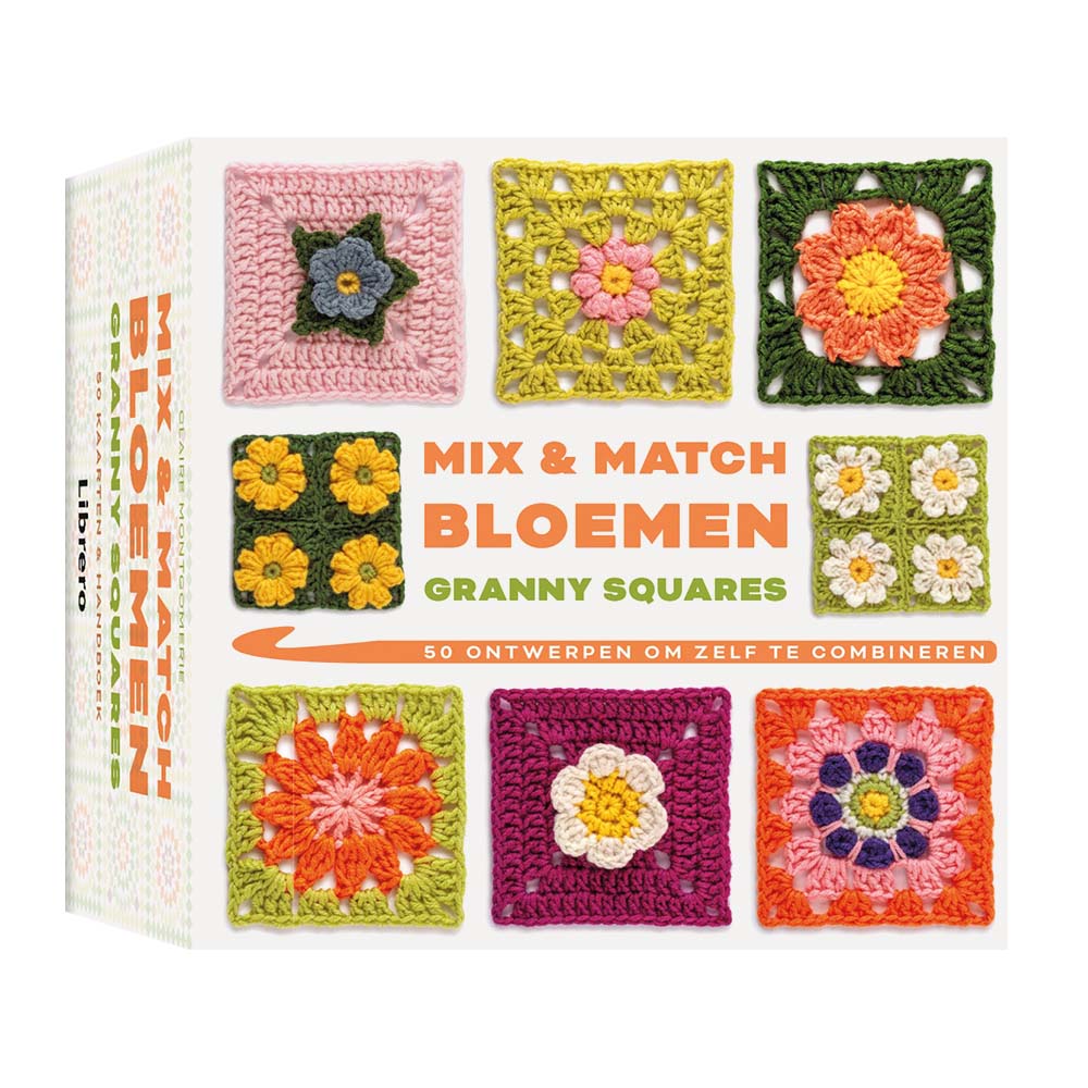 Mix & Match granny squares - bloemen - C. Montgomerie - 1st