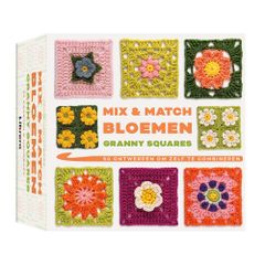 Mix & Match granny squares - bloemen - C. Montgomerie - 1pc