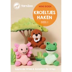 Mini Haakboek Kroeltjes Haken deel 1 - L.&A. de Vries - 1st