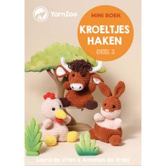 Mini Haakboek Kroeltjes Haken deel 3 - L.&A. de Vries - 1Stk