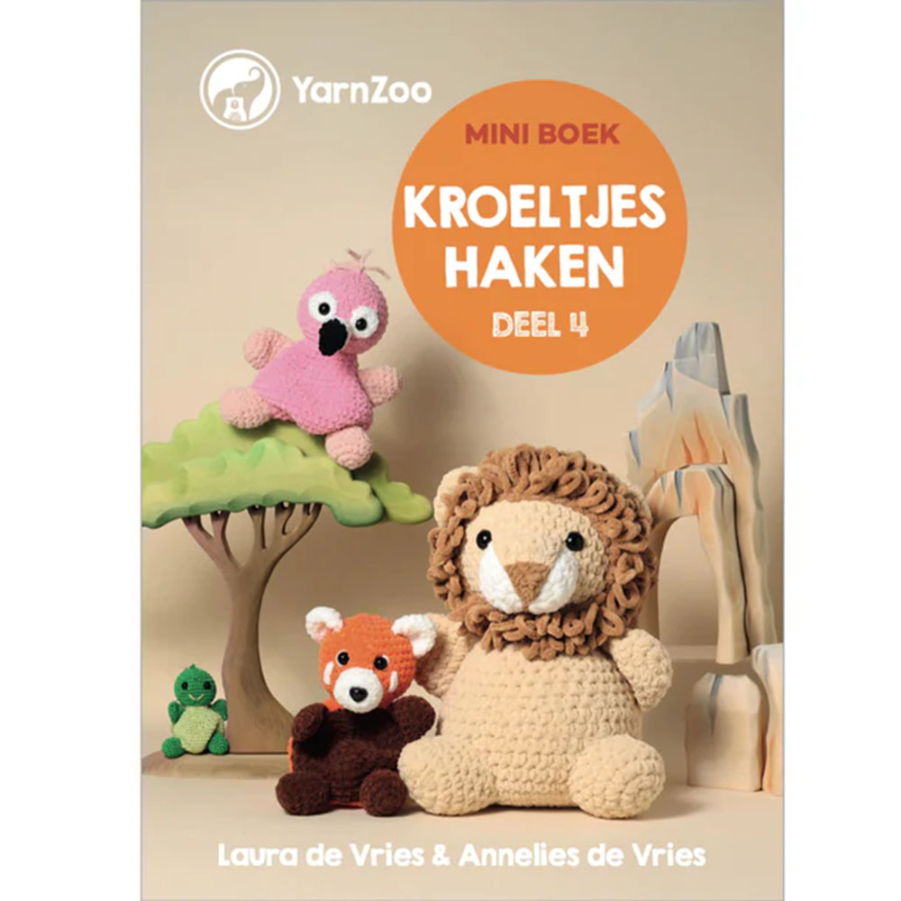 Mini Haakboek Kroeltjes Haken deel 4 - L.&A. de Vries - 1st